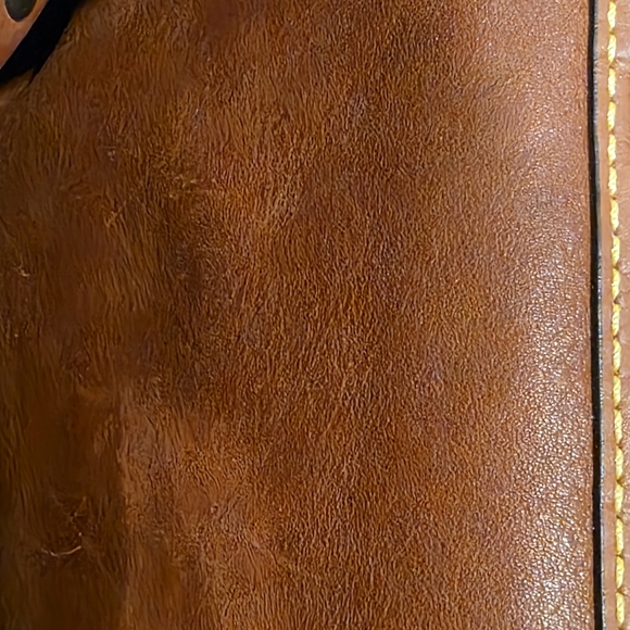 Coach Western Rogue 36 Saddle Suede With Studs, Rivets. RARE! - Picture 14 of 16